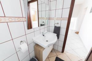 Koupelna v ubytování Apartman Mihelčić
