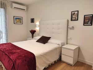 Posteľ alebo postele v izbe v ubytovaní Aroma de azahar, en San Basilio + 24 fotografií