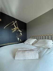 Postel nebo postele na pokoji v ubytování El Circo foch
