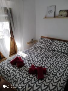 Postel nebo postele na pokoji v ubytování La Casita de Guille