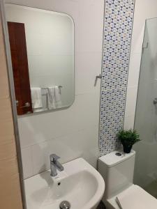 Koupelna v ubytování Hotel Conquistador Santo Domingo