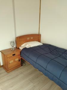 Postel nebo postele na pokoji v ubytování Calfu