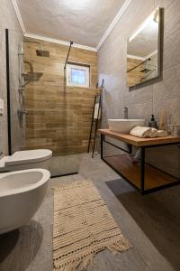 Koupelna v ubytování Apartman UMA