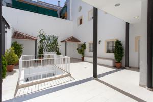 Balkón nebo terasa v ubytování Apartamentos Diaber San Leandro