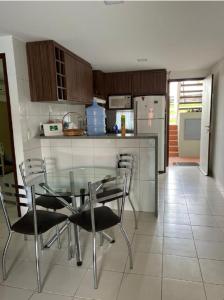 Kuchyň nebo kuchyňský kout v ubytování Villa Hípica Resort- Flat 203