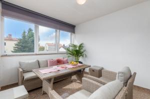 Et opholdsområde på Vila Ana Apartman 1