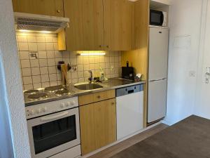 Kuchyň nebo kuchyňský kout v ubytování Sion Central Station proche toutes commodites + 3 fotografie