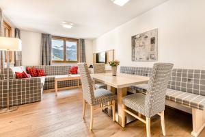 Χώρος καθιστικού στο Appartements im Kirchberg by A-Appartments