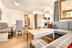 Χώρος καθιστικού στο Appartements im Kirchberg by A-Appartments