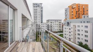 Balkón alebo terasa v ubytovaní Apartamenty Sun&Snow Marina Primore
