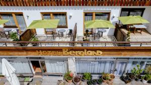 Balkón alebo terasa v ubytovaní Hotel Bergland