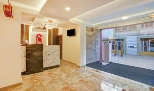 Ο χώρος του λόμπι ή της ρεσεψιόν στο Treebo Lazystay Elite