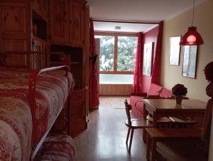 Χώρος καθιστικού στο Casa vacanze Biancaneve