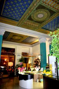 Χώρος καθιστικού στο Hotel Principe