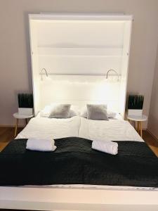 Posteľ alebo postele v izbe v ubytovaní Urban Spirit 2 Apartment