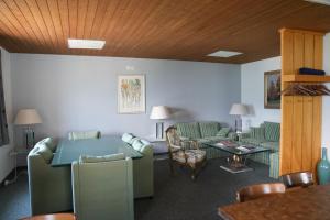 Istumisnurk majutusasutuses Hotel Surselva