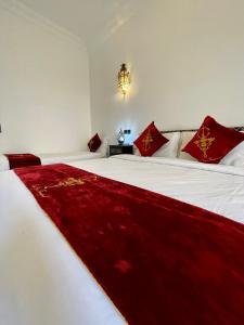 Voodi või voodid majutusasutuse Riad Dar Foundouk and Spa toas