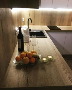 Kuchyňa alebo kuchynka v ubytovaní Apartament Cieplice Jadwigi 10