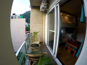 Balkon oz. terasa v nastanitvi Hotel The Moksham