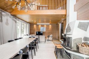 Kuchyň nebo kuchyňský kout v ubytování Hotel K5 Levi and K5 Villas