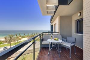 Balkon lub taras w obiekcie Una Vista Divina - Mil Palmeras