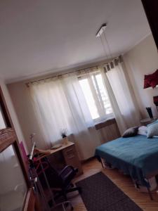 Posteľ alebo postele v izbe v ubytovaní TOtuTOtam