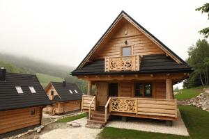 Budova, v ktorej sa horská chata nachádza