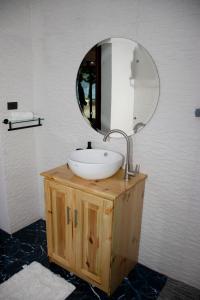 Koupelna v ubytování Hotel Samoa del Sur