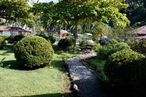 Zahrada ubytování Hotel Samoa del Sur