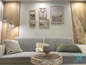 Posedenie v ubytovaní Boho Apartment - 10 Min to Old Town Gdańsk,PKP & Shopping Mall