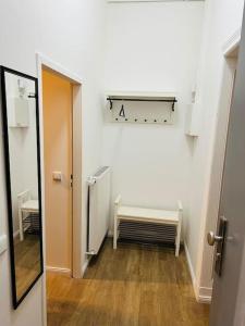 Koupelna v ubytování Gemütliches, neues 2. Zimmer Apartment am Ufer