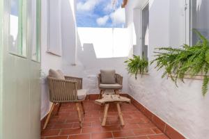 Balkón nebo terasa v ubytování Encant de Alaior Boutique Hotel