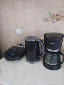 Coffee and tea making facilities at Villa Stella Family House Még 37 kép