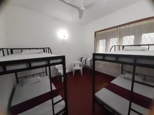 Cama ou camas em um quarto em Lazy Bear Best Hostel in Kandy