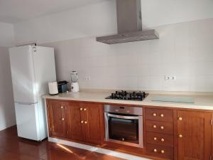 Kuchyň nebo kuchyňský kout v ubytování Chalet Matalascañas