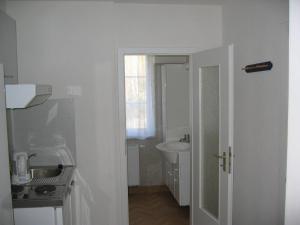 Koupelna v ubytování Fliegerhorst