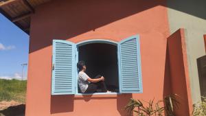入住Sitio Aconchego Verde Guararema的客人