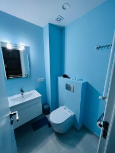 Koupelna v ubytování Double Rooms in New Gudauri, Loft 2, 247
