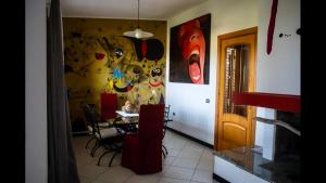 Posezení v ubytování villa Orchidee Sardegna