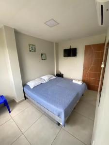 Ένα ή περισσότερα κρεβάτια σε δωμάτιο στο Hangar House