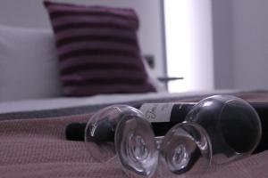 Postel nebo postele na pokoji v ubytování Aparthotel Rambla108