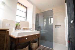Kúpeľňa v ubytovaní Appartement cosy en cœur de bourg
