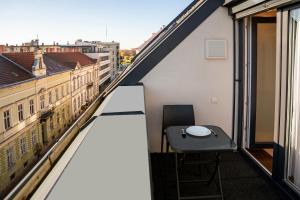 Balkón alebo terasa v ubytovaní Dream Apartman 1 with Free Parking