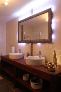 Koupelna v ubytování B&B Maison Durbois