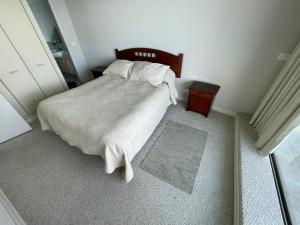 Postel nebo postele na pokoji v ubytování San Alfonso Mágico
