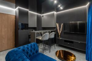 Część wypoczynkowa w obiekcie Apartament NEGRO Gliwice - nowe osiedle, klimatyzacja, parking