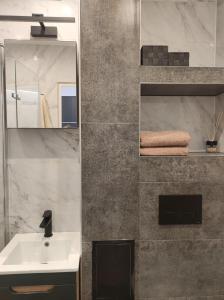 Kúpeľňa v ubytovaní "W Zdroju" - apartament Cieplice, Aquapark, Jelenia Góra