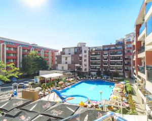 The swimming pool at or close to ADMIRAL PLAZA C 19 Private Cozy Studio SUNNY BEACH