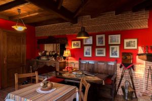 Restaurace v ubytování Santu Colás