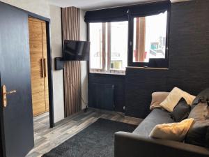 Prostor za sedenje u objektu Appartement Avoriaz, 2 pièces, 4 personnes - FR-1-634-83